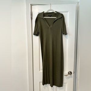 Banana Republic midi sweater dress